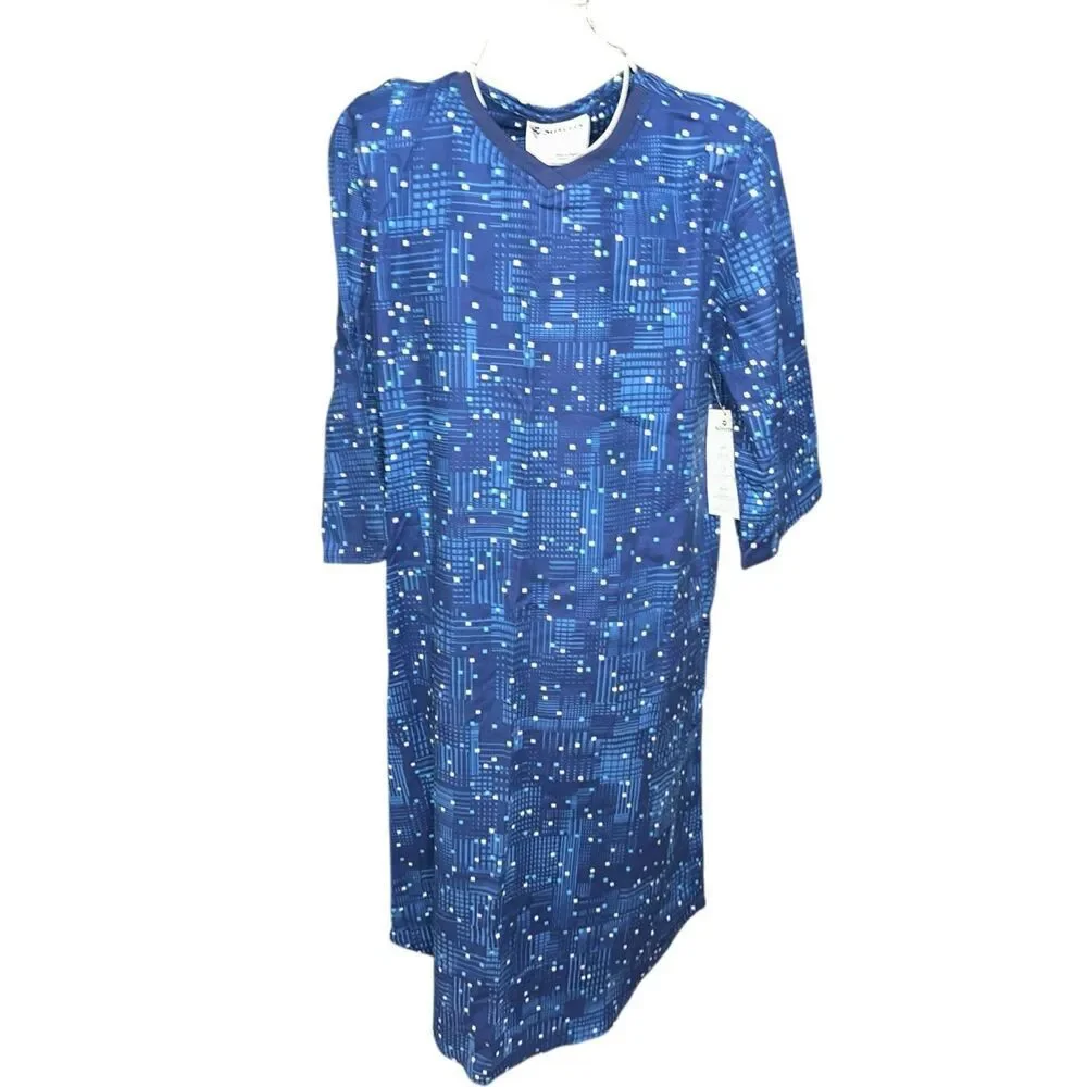 NEW WITH TAGS Men's Assisted Dressing Hospital & Home Care Gown Men's Size small